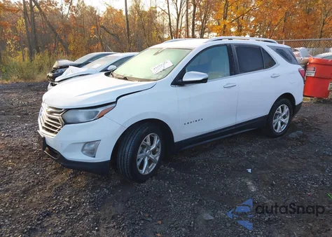 2018 Chevrolet Equinox Premier из США, поврежденный, VIN 2GNAXVEV5J6238525